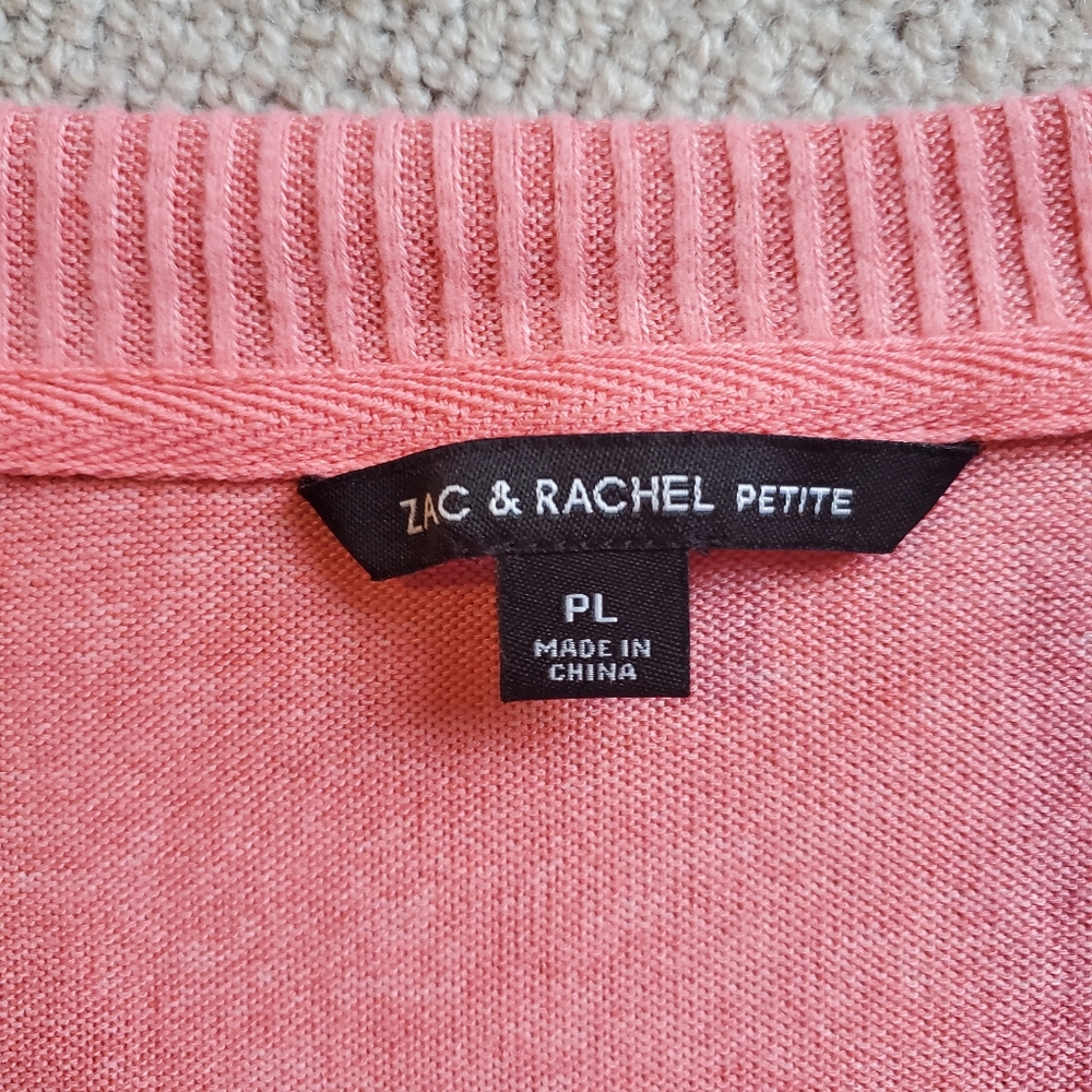 Zac and Rachel cozy sweater NWOT